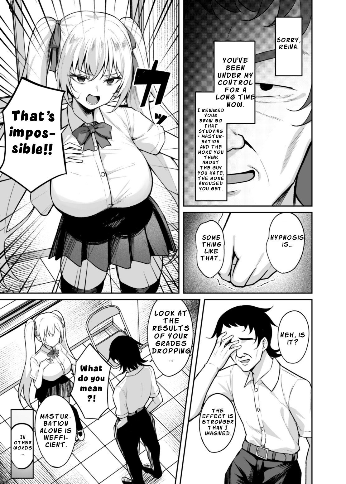 Hentai Manga Comic-Hypnotic Earphones – Reprogramming a Sassy Girl's Mind-Read-20